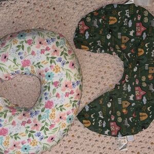 Floral and Farm Print Nursing Pillows